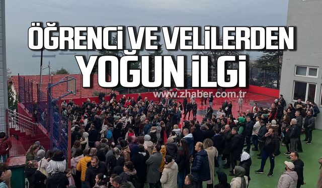 TED Zonguldak Koleji’nin bursluluk sınavına yoğun ilgi!