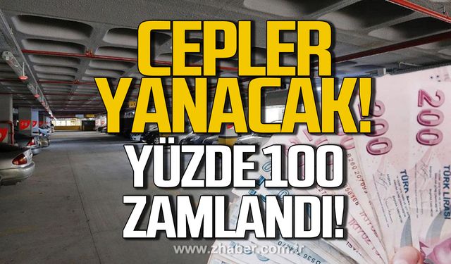 Ereğli'de otopark ücretlerine yüzde 100 zam!