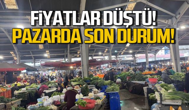 Fiyatlar düştü! 15 Ocak 2025 Zonguldak pazarında son durum!