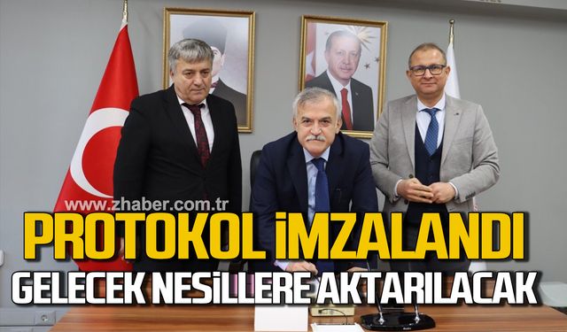 İl Millî Eğitim Müdürlüğü ve Ulusal Zonguldak Kömür Jeoparkı arasında protokol imzalandı!