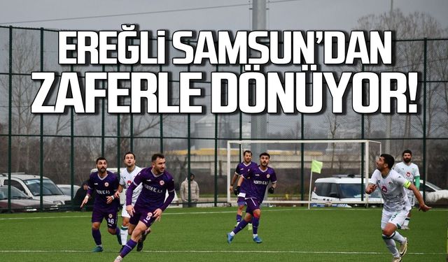 Ereğli, Samsun’da 4 golle kazandı