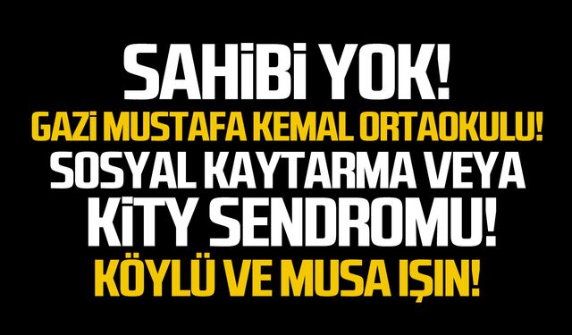 Sahibi yok!