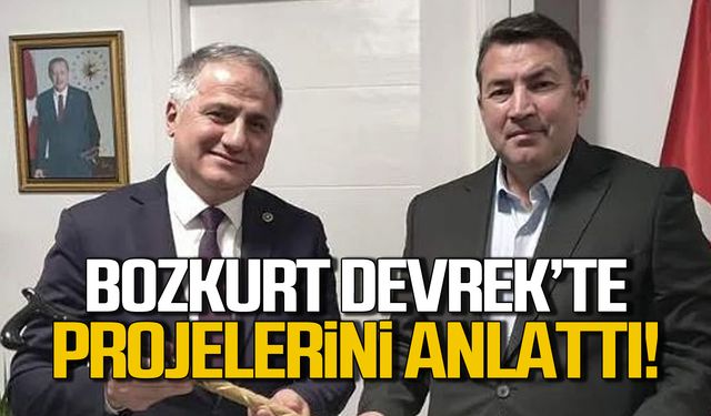 Saffet Bozkurt Devrek'te! Ulupınar projelerini anlattı!