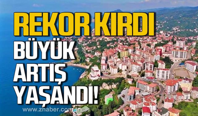 Zonguldak'ta konut satışlarında patlama yaşandı!