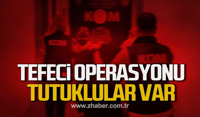 Karabük'te tefecilik operasyonu! Tutuklular var!