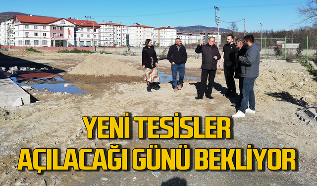 Devrek'te yeni tesisler açılacağı günü bekliyor