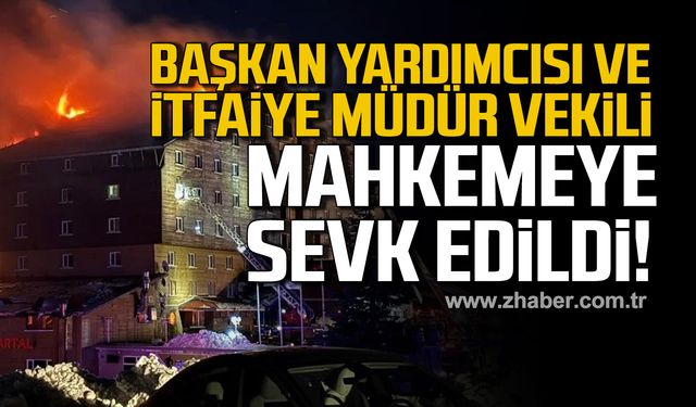 Bolu Belediye Başkan Yardımcısı ve İtfaiye Müdür Vekili mahkemeye sevk edildi!