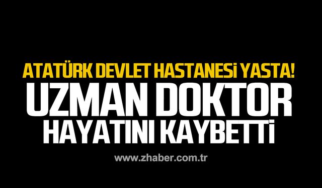 Uzman Doktor Metin Gezici hayatını kaybetti!