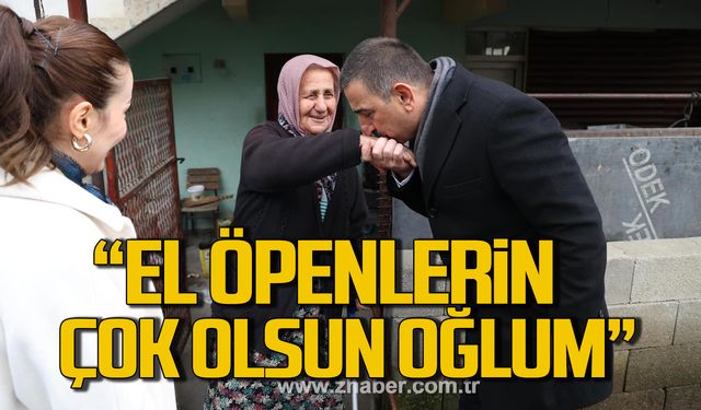 Vali Hacıbektaşoğlu Gökçebey'de vatandaşlarla kucaklaştı!