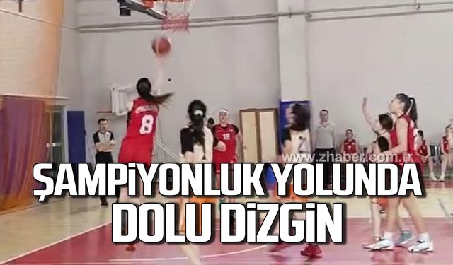 Yıldız kızlarımız şampiyonluk yolunda dolu dizgin!