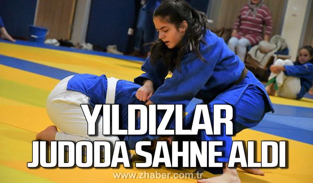 Yıldızlar judoda sahne aldı