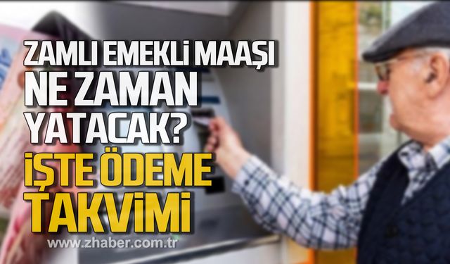 Zamlı emekli maaşları ne zaman yatacak? İşte tahsis numarasına göre ödeme günleri!