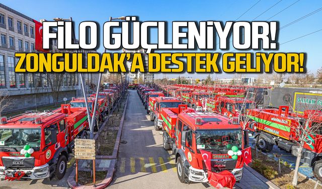 Orman filosu güçleniyor! Zonguldak'a destek gelecek!