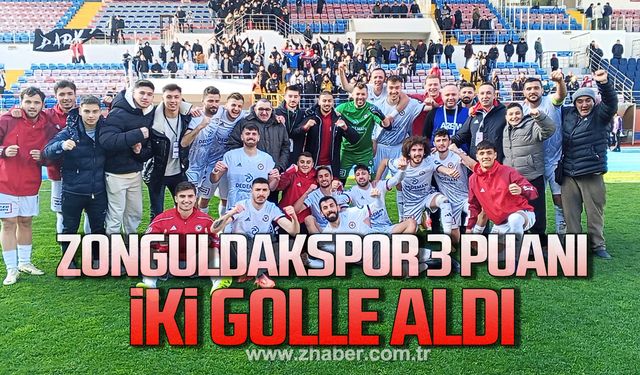 Temsilcimiz Zonguldakspor Büyükçekmece Tepecikspor’u 2-0 mağlup etti!