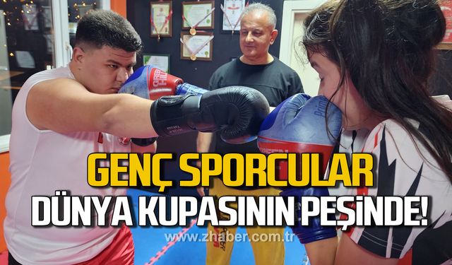 Zonguldaklı genç sporcular dünya kupasının peşinde!