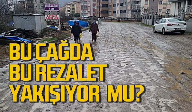 Çaycuma'da yollar çamur deryası! Yetkililer uyuyor mu?