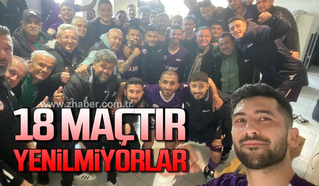 Lider Ereğli, 18 maçtır yenilmiyor…