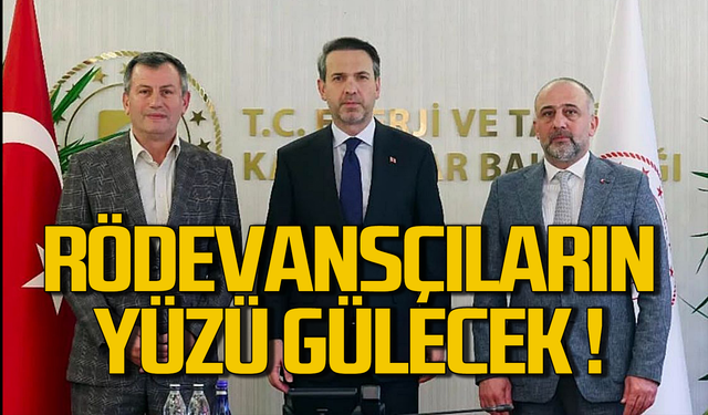 Zonguldaklı rödevansçıların yüzü gülecek