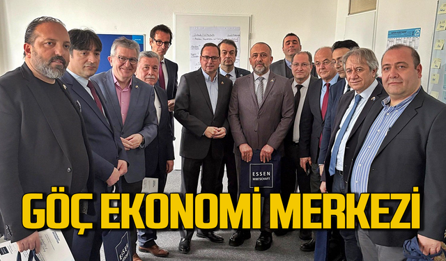 Almanya'da proje toplantısı: Göç ekonomisi Danışma Merkezi açıldı