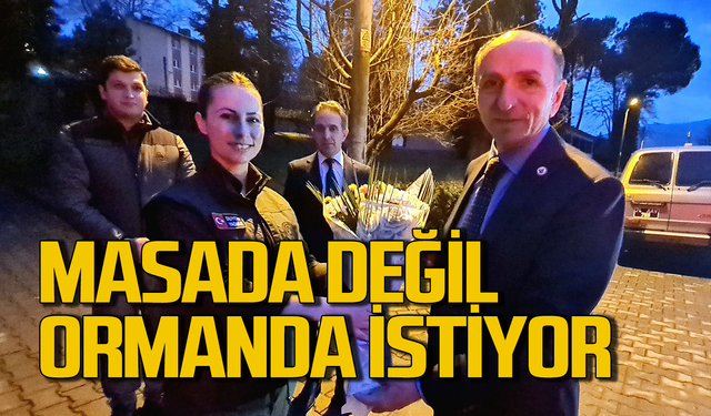 Hasan Keskin personeli masada değil ormanda istiyor!