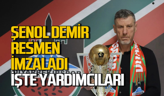 Şenol Demir resmi imzayı attı! Yardımcıları belli oldu