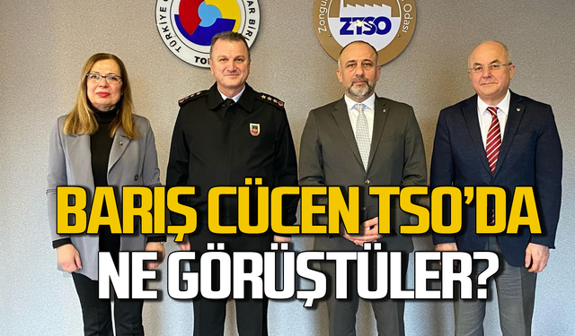 Barış Cücen Zonguldak TSO’da