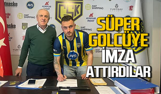 Çaycumaspor'dan süper golcü!