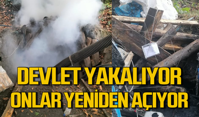 Devlet yakalıyor onlar yine açıyor!