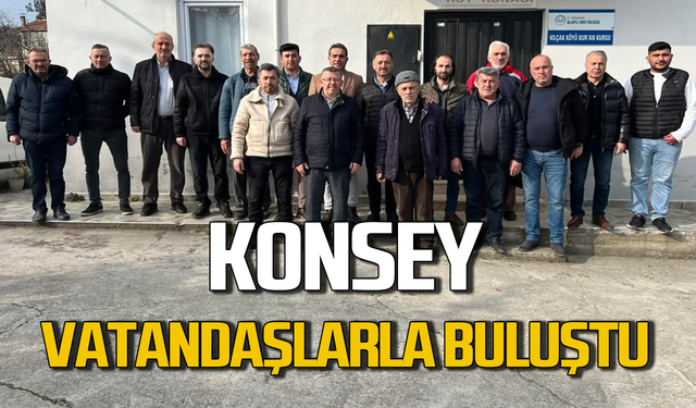 Alaplı Konseyi vatandaşlarla bir araya geldi!