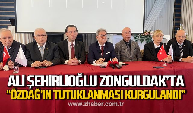 Ali Şehirlioğlu Zonguldak'ta! "Ümit Özdağ'ın tutuklanması kurgulanmış şekilde ayarlandı"