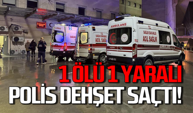 Polis memuru dehşet saçtı! 1 ölü 1 yaralı