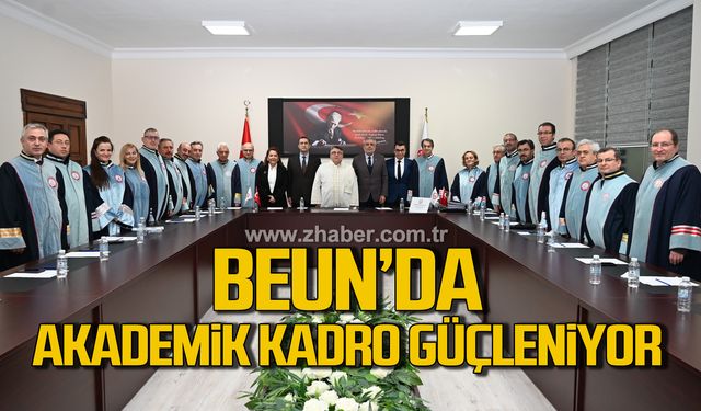 BEUN Akademik Kadrosunu Güçlendirmeye Devam Ediyor