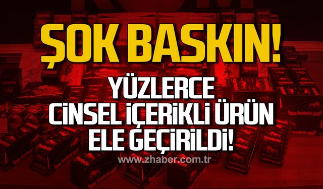 Bartın'da 924 adet cinsel içerikli ürün ele geçirildi!