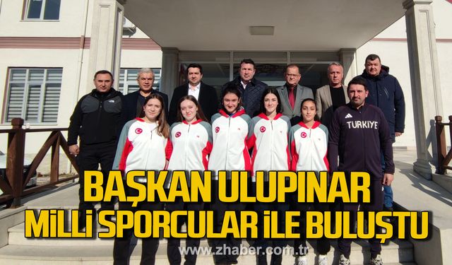 Özcan Ulupınar Milli sporcular ile kahvaltıda bir araya geldi!