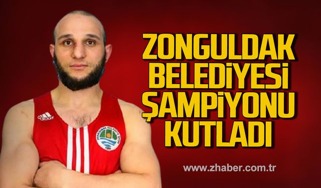 Zonguldak Belediyesi Türkiye Boks Şampiyonası'nda şampiyon olan Birol Aygün'ü kutladı!