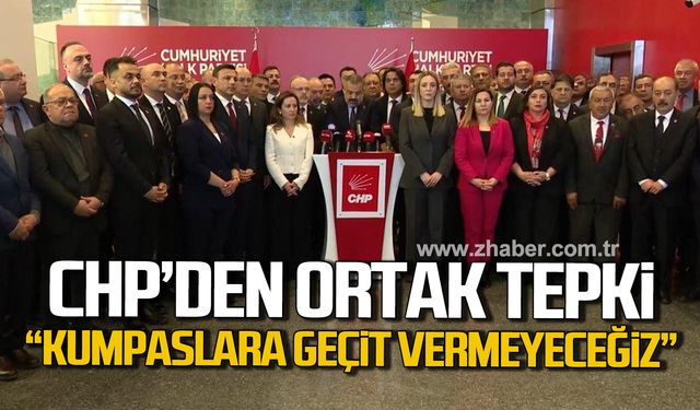 CHP'den şaibe iddialarına ortak tepki! "Kumpaslara geçit vermeyeceğiz"