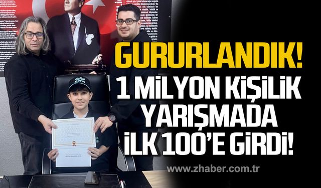 Emir Keleş, siber zeka yarışmasında ilk 100'e girdi!