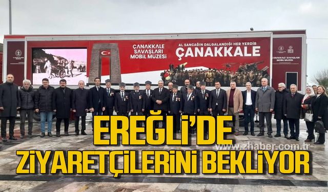 Kdz. Ereğli'de, tarihin izleriyle Çanakkale'ye yolculuk!