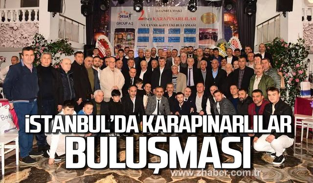 İstanbul'da Karapınarlılar buluşması!