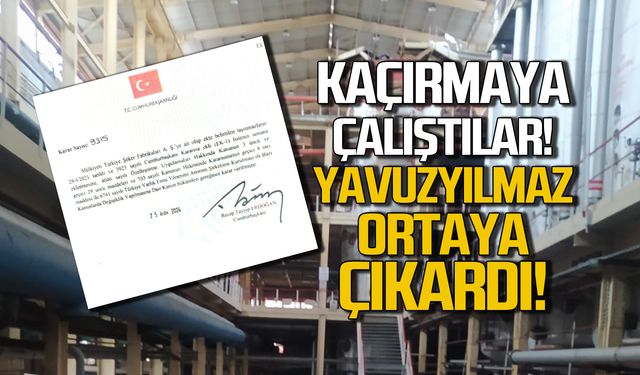 Dikkatlerden kaçırmaya çalıştılar! Yavuzyılmaz ortaya çıkardı!