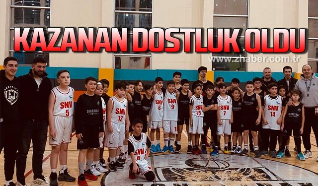 Zonguldak Basket U12 Takımı ve Sınav Koleji hazırlık maçı yaptı!