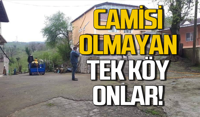 Camisi olmayan tek köy onlar!