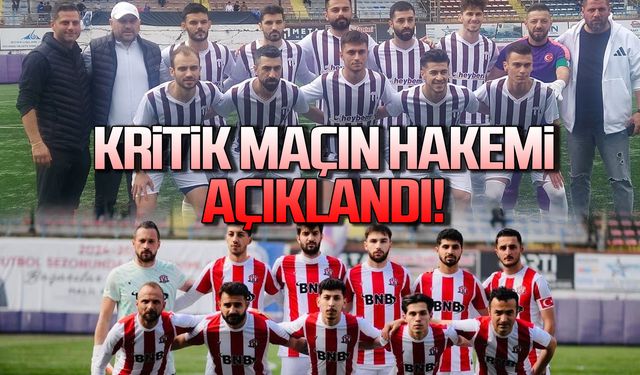 Terakkispor ile Devrek Belediyespor maçının hakemi açıklandı