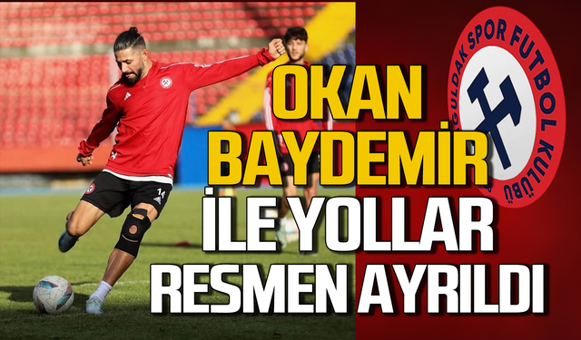 Zonguldakspor Okan Baydemir ile yolları resmen ayırdı