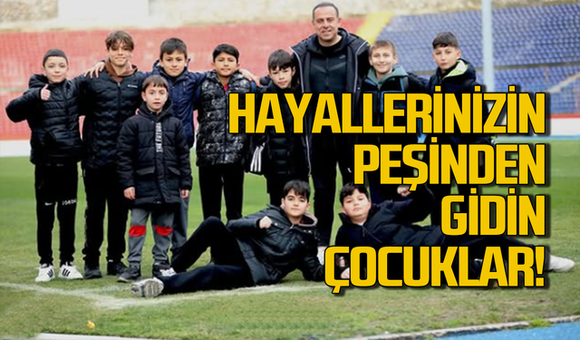 Can Güven'den nasihat! Hayallerinizin peşinden gidin çocuklar