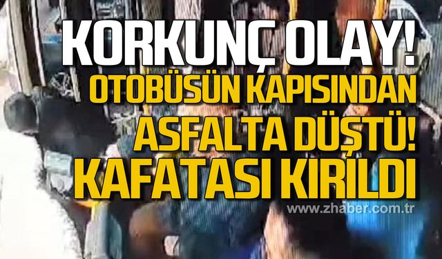 Otobüste bayılan çocuk, kapı açılınca asfalta düştü, kafatası kırıldı!