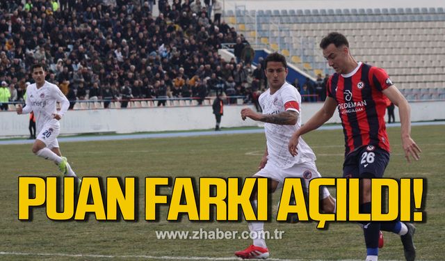 Zonguldakspor hem liderliği hem de puan farkını açtı!