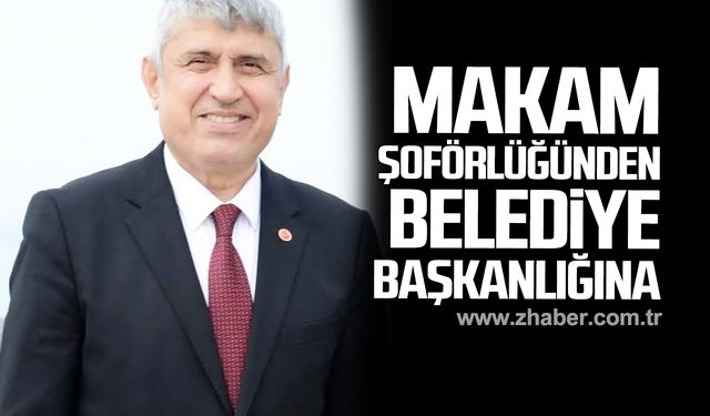 Gülüç'te 20 yıl makam şoförlüğü yapan Sadık Kara belediye başkanı oldu!