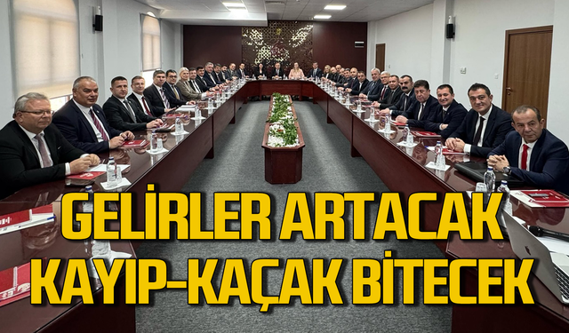 Tahsin Erdem açıkladı! Gelirler artacak kayıp-kaçak önlenecek