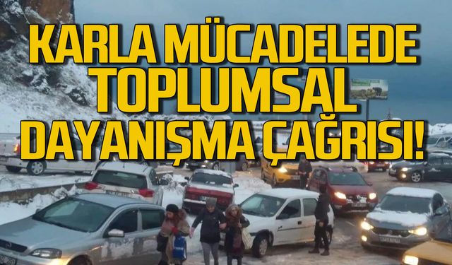 Karla Mücadelede Toplumsal Dayanışma Çağrısı